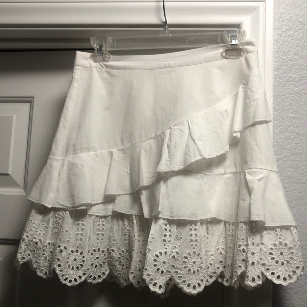 BCBG Eyelet skirt NWT